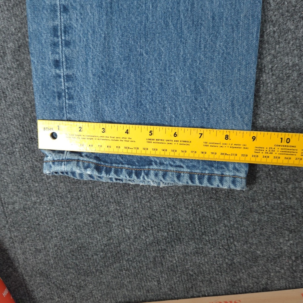 Vintage Levi's 501 Men's 38x30 (Snug 38) Straight Leg Jeans Blue Denim Mexico - Picture 7 of 10